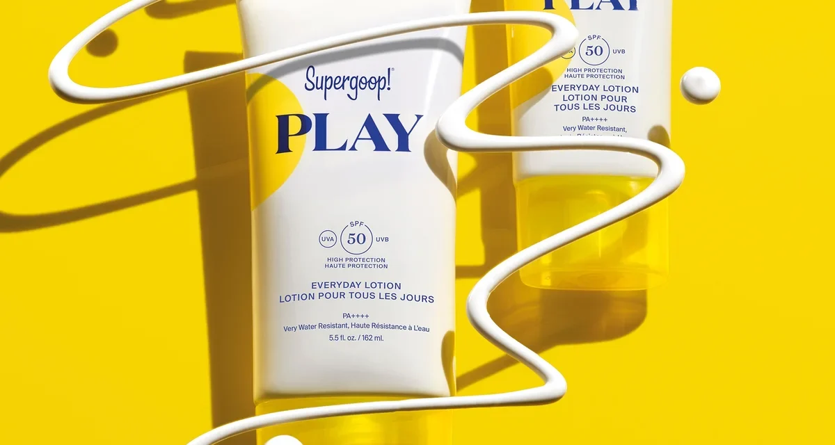 Supergoop PLAY SPF 50 water resistant sunscreen